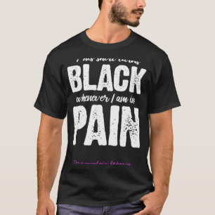 T-shirt Fibromyalgie Guerrier Douleur Chronique Sensibilis