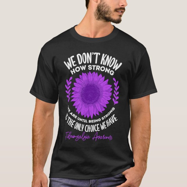 T-shirt Fibromyalgie Sensibilisation Douleur chronique Fib (Devant)