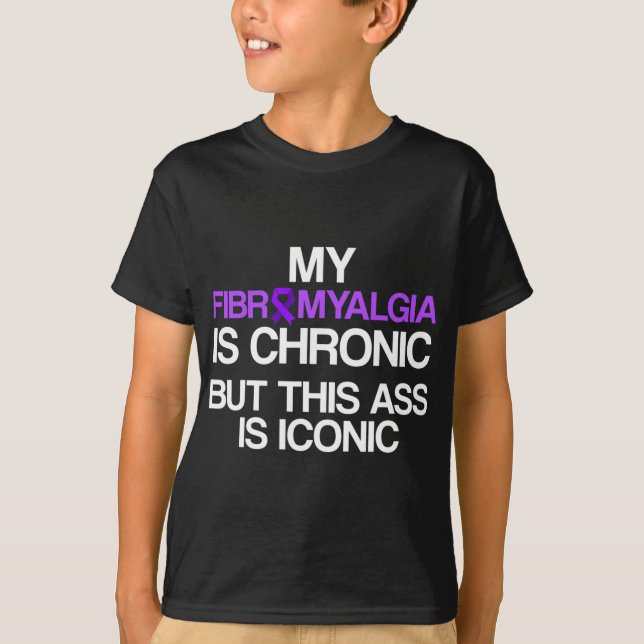 T-shirt Fibromyalgie Survivante Chronique Guerrier 1 (Devant)