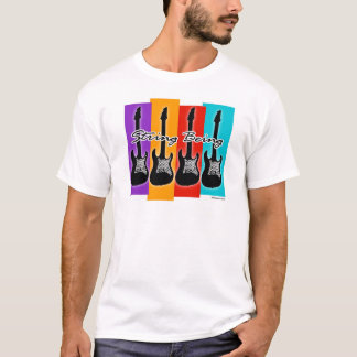 T-shirt Ficelle étant bruit de guitare