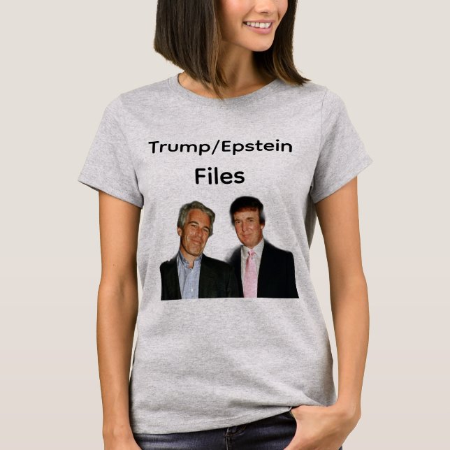 T-shirt Fichiers Trump/Epstein (Devant)