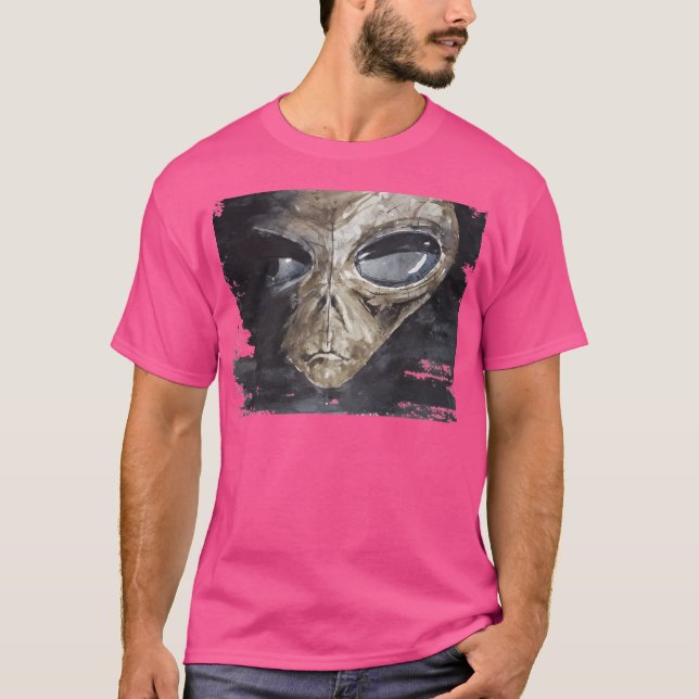 T-shirt Fichiers Ufo X Aliens (Devant)