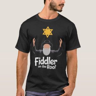 T-shirt Fiddler sur le toit Théâtre Musical Rétro Broadway