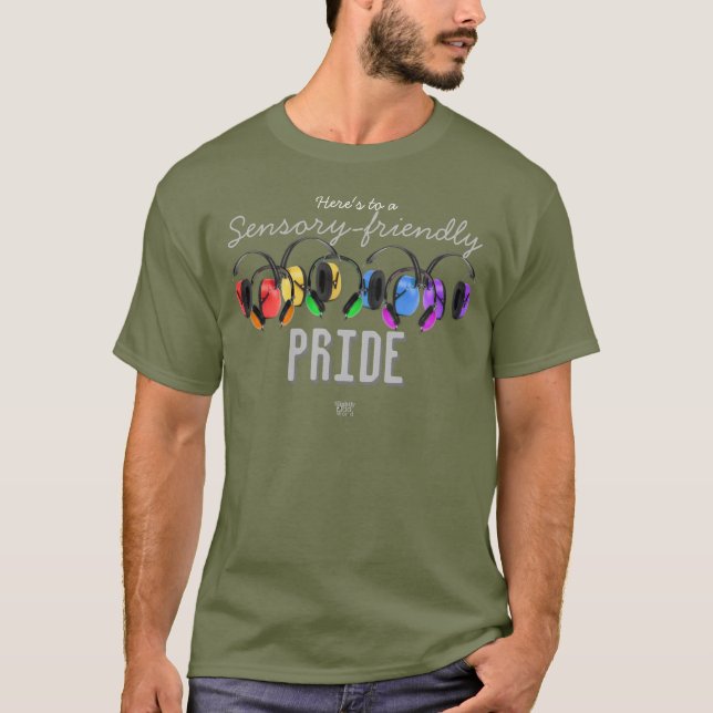 T-shirt FIDE/LGBTQ+ Arc-en-ciel/ Autisme (Devant)