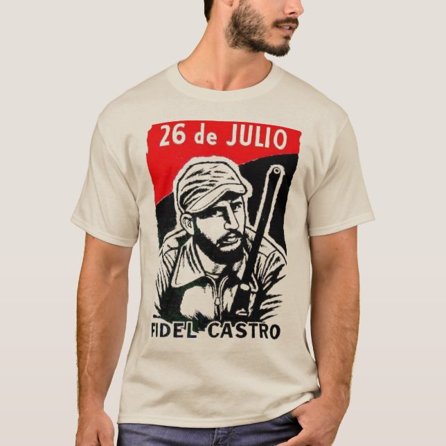 T-SHIRT FIDEL CASTRO (Devant)