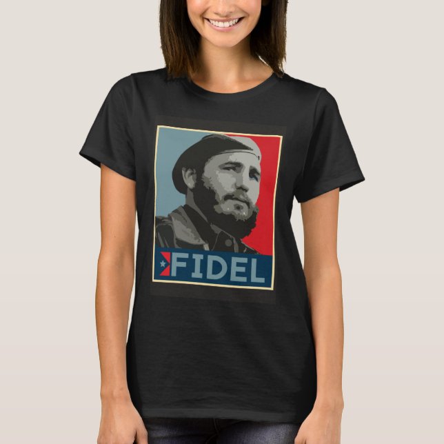T-SHIRT FIDEL CASTRO (Devant)