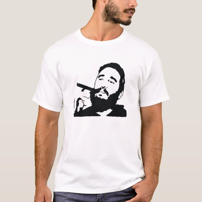 T-shirt Fidel Castro Cuba (Devant)