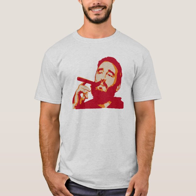 T-shirt Fidel Castro Cuba (Devant)