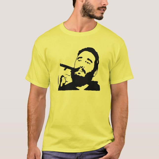 T-shirt Fidel Castro Cuba (Devant)