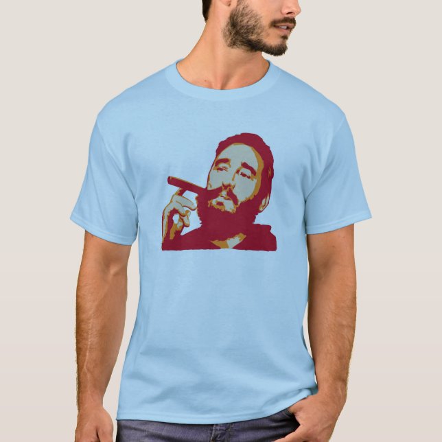 T-shirt Fidel Castro Cuba (Devant)
