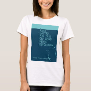 T-shirt Fidel Castro, Président, Révolution, Cuba, La Hava