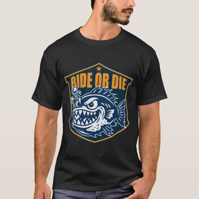 T-shirt Fidèle jusqu'à la mort (Devant)