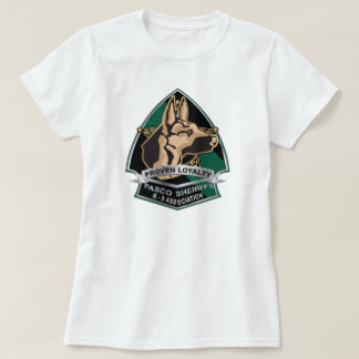 T-shirt Fidélité prouvée - association du K-9 du shérif de