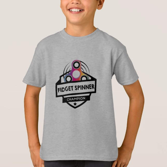 T-shirt Fidget Champ Shirt (Devant)