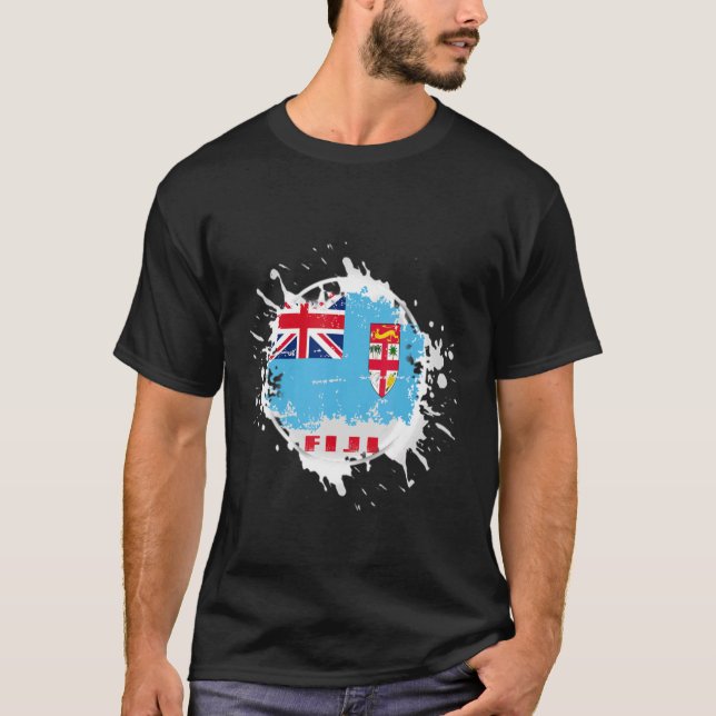 T-shirt Fidji Splash (Devant)