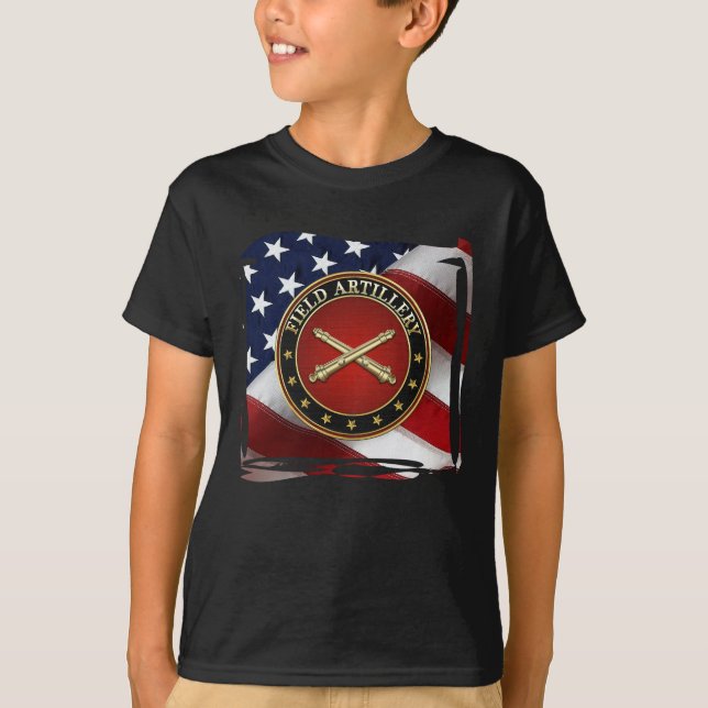 T-shirt Field Artillery Branch Insignia Special Edition (Devant)