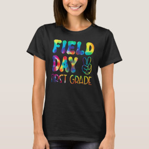 T-shirt Field Day First grade School Teacher Fun D