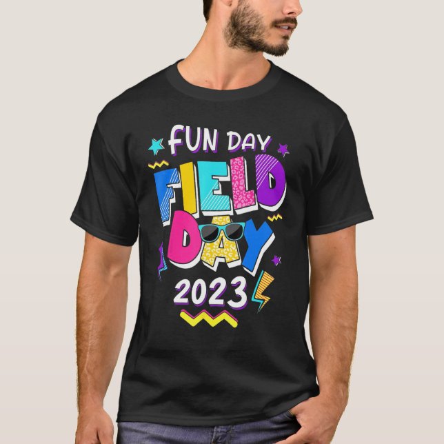 T-shirt Field Day Fun Day 2023  School Trip Teacher Studen (Devant)