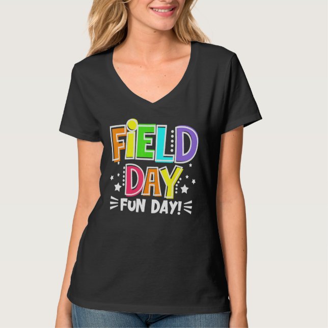 T-shirt Field Day Fun Day Last Day Of School Teacher Stude (Devant)