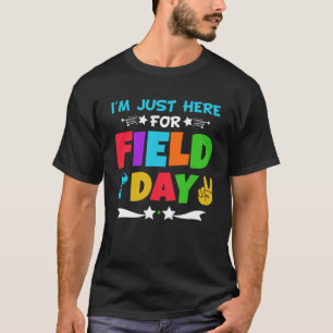 T-shirt Field Day Fun Day School Rainbow Color Splash Kids