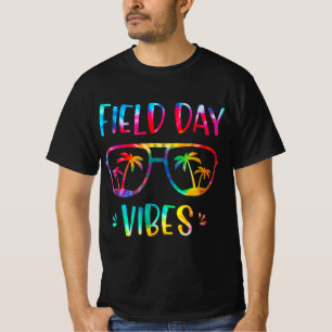 T-shirt Field Day Vibes Amusement Pour Les Enfants Enseign
