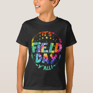 T-shirt Field Day Y'all Tie Dye Enseignant Field Triage