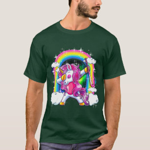 T-shirt Field Hockey Dabbing Unicorn Dab Magical Gifts Gir