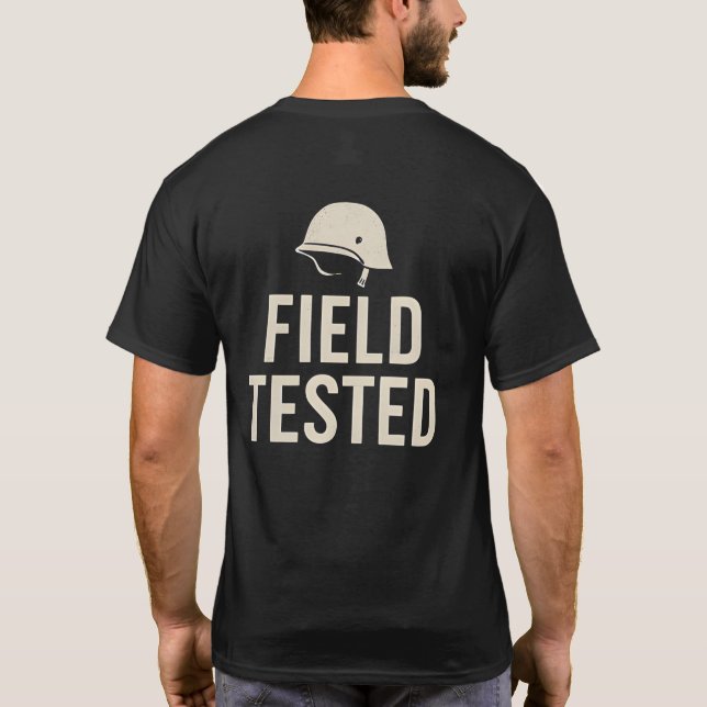 T-shirt Field Tested (Dos)