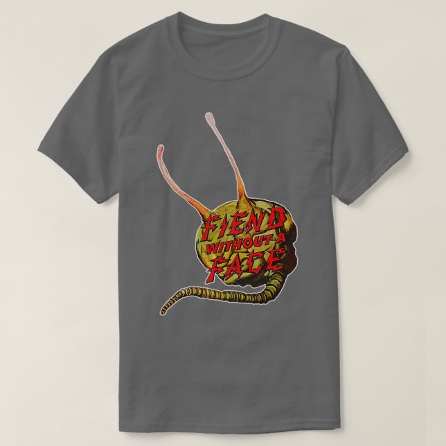 T-shirt Fiend sans culte du visage Classic Horror (Design devant)