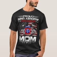 Fier 82e parachutiste aéroporté Maman Us Drapeau -