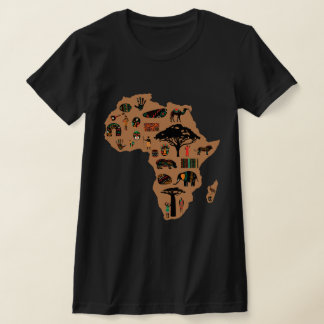 T-shirt Fier Africain