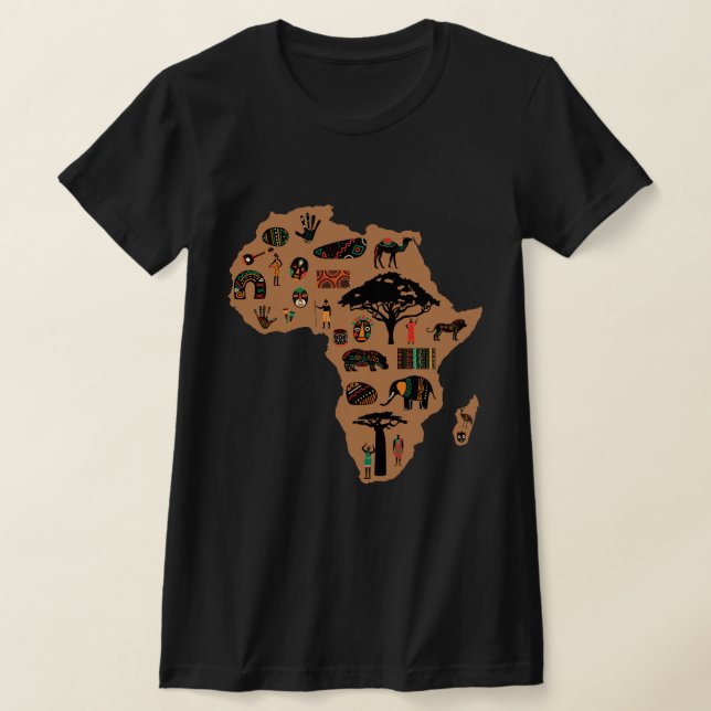 T-shirt Fier Africain (Poser)