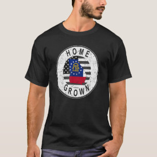 T-shirt Fier America State Flag Us Home Gros Géorgie