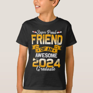 T-shirt Fier Ami D'Un Diplômé De 24 Ans De 2024