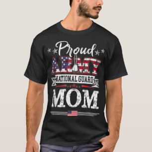 T-shirt Fier Armée Garde Nationale Maman U
