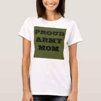 T-Shirt Fier Armée Maman