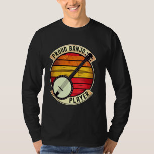 T-shirt Fier Banjo Joueur Banjo Pickers Country Music Lov