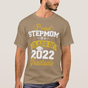 T-shirt Fier beau-mère d'une classe de 2022 senior g
