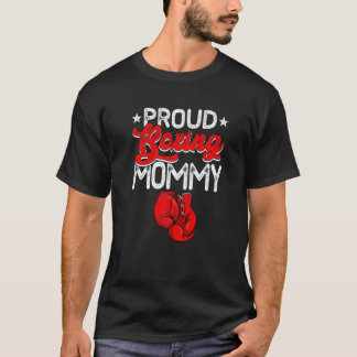 T-shirt Fier boxer Fête de la mère Maman Sport Maman Maman