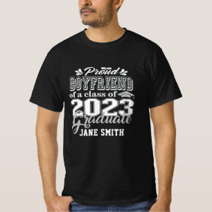 T-shirt Fier BOYFRIEND d'une classe de 2023 Graduate Senio
