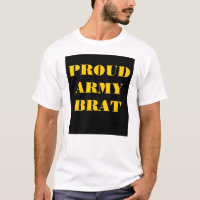 T-shirt Fier Brat de l'armée