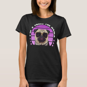 T-shirt Fier Carlin Mama Vintage coucher de soleil néerlan
