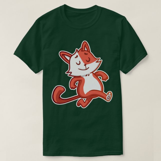 T-shirt Fier chat animaux de promenade (Design devant)