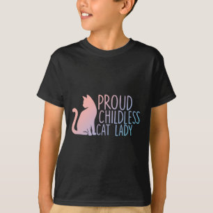 T-shirt Fier Chat sans enfant Amoureux de les chats