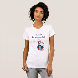 T-shirt Fier Chemise politique de l'âne démocrate