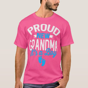 T-shirt Fier Cool Fier Nouveau grand-mère C'est un garçon