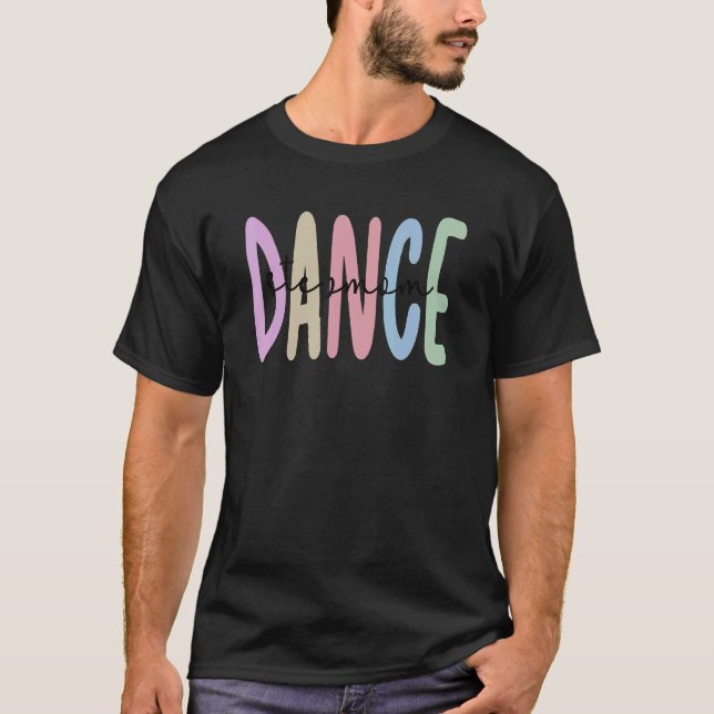 T-shirt Fier Danse Stepmère D'Une Danse Dansant Stepmama (Devant)