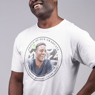 T-shirt Fier de notre diplôme de fin d'études supérieures 