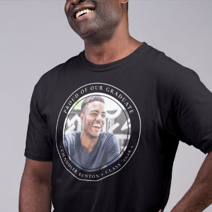 T-shirt Fier de notre diplôme de fin d'études supérieures 