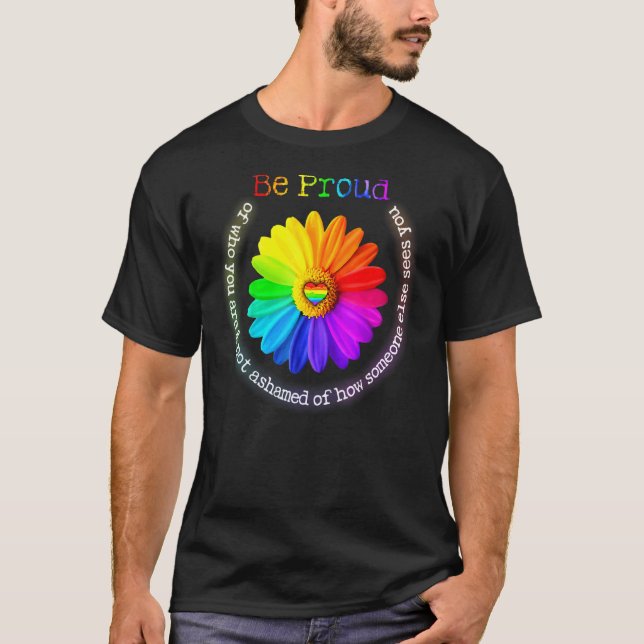 T-shirt Fier De Qui Joue Est Et N'A Pas Honte De Comment Q (Devant)